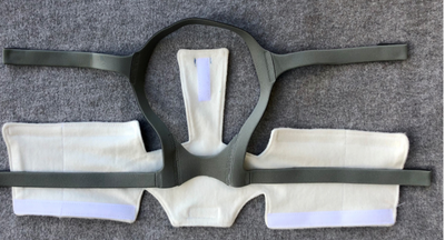 CLOUD bamboo fabric CPAP headgear neck comfort pad and strap covers protecting skin from straps