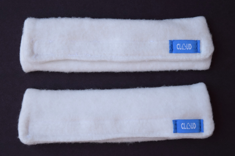 Cloud Comfort CPAP Headgear Covers - made from soft, organic bamboo.