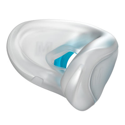 Interior view of Fisher & Paykel Evora replacement nasal cushion showing compact seal design