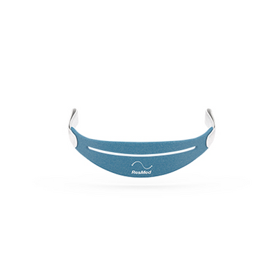 Rear view of ResMed AirFit N30i and P30i adjustable headgear strap assembly