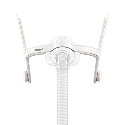ResMed AirFit N20 and AirTouch N20 For Her replacement mask frame in purple with magnetic clips