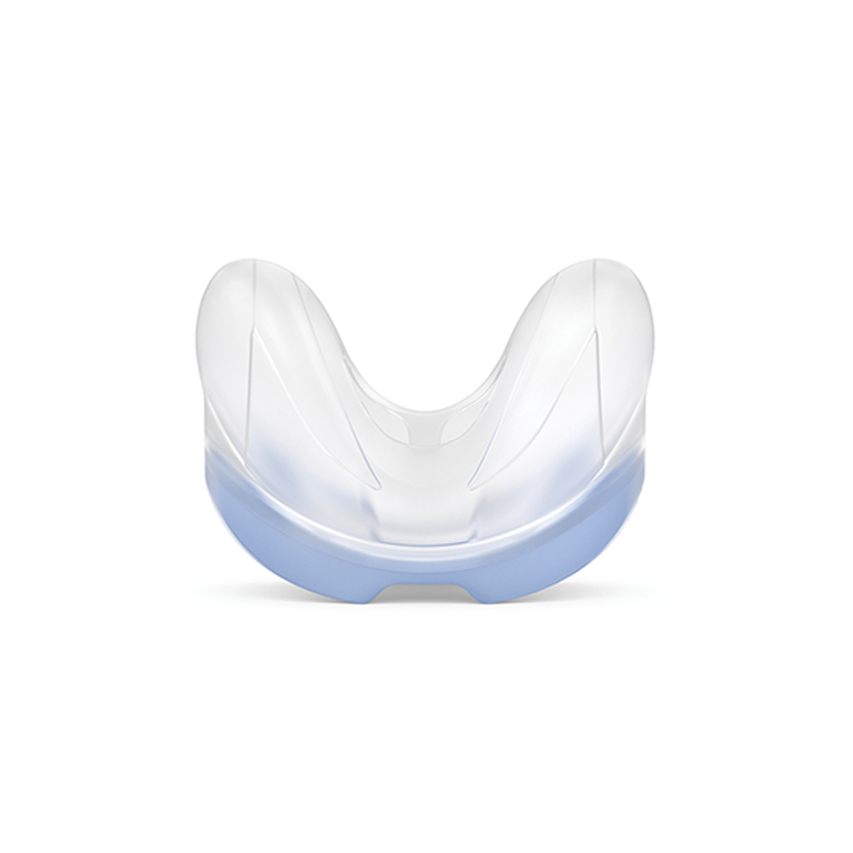 ResMed AirFit N30 curved nasal mask replacement cushion in size medium with blue color indicator