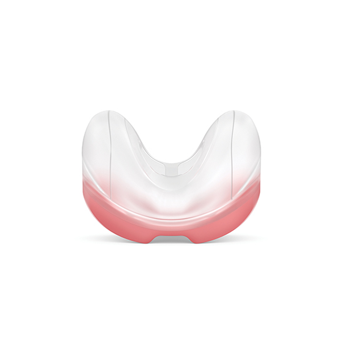 ResMed AirFit N30 curved nasal mask replacement cushion in size small with red color indicator
