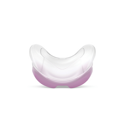 ResMed AirFit N30 curved nasal mask replacement cushion in size small wide with purple color indicator