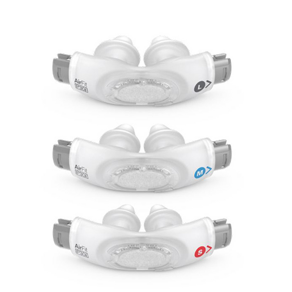 Resmed AirFit P30i nasal pillow cushions in all sizes