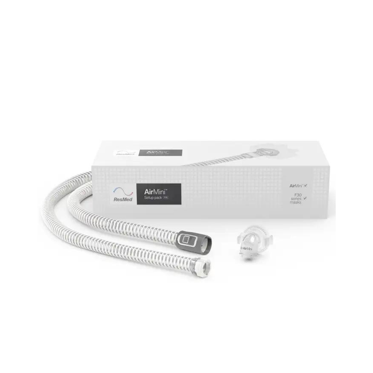 Resmed AirMini setup pack for the AirFit F30 full-face mask