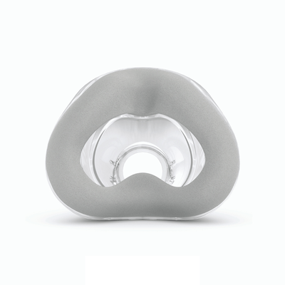 Front perspective of ResMed AirTouch N20 UltraSoft memory foam nasal cushion in size large