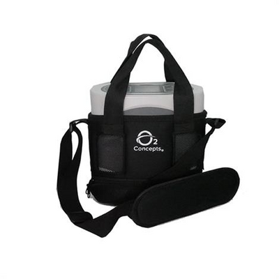 Top control console and LCD screen on O2 Concepts Oxlife Freedom lightweight oxygen concentrator