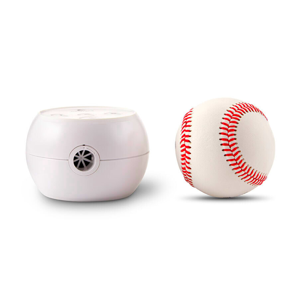 Transcend Micro Travel CPAP Machine Size Comparison with a Baseball